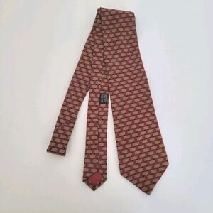 Paul Smith Men's Neck Tie Made In England Designer Silk Multicolor Plaid Check